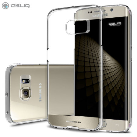 Obliq Naked Shield Samsung Galaxy S6 Edge Case - Helder/ Goud