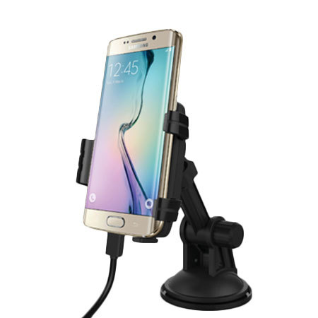 Support Voiture Samsung Galaxy S6 Edge avec Chargeur Mount Cradle