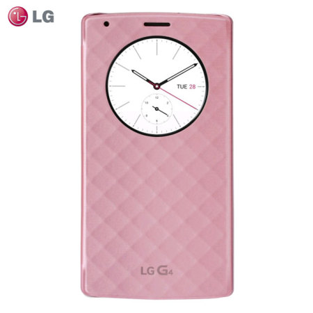 LG G4 QuickCircle Snap On Hülle in Pink