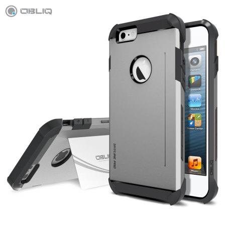 Obliq Skyline Pro iPhone 6S Plus / 6 Plus Tough Case - Silver