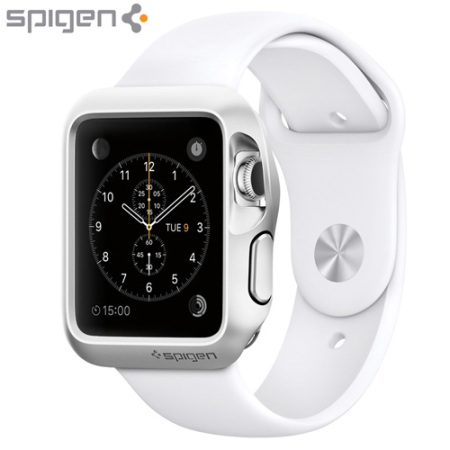 Spigen Slim Armor Apple Watch Series 1 Case (42mm) - Silver