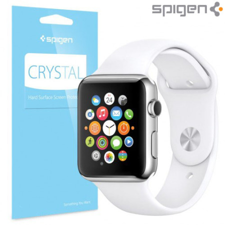 Pack de 3 Protections d’écran Apple Watch 2 / 1 (42mm) Spigen Crystal