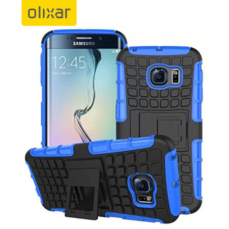 ArmourDillo Samsung Galaxy S6 Edge Protective Case - Blue