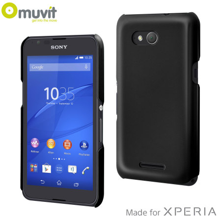 meten berekenen rommel Muvit Sony Xperia E4G Glossy Back Case - Black