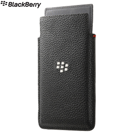 Funda estuche Official Blackberry Leap - Negra