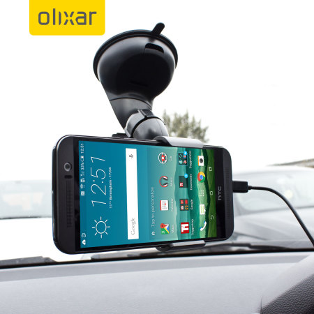 Olixar DriveTime HTC One M9 Kfz Halter & Lade Pack