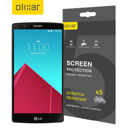 Olixar LG G4 Screen Protector 5-in-1 Pack