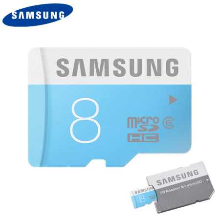Tarjeta de memoria Samsung Micro SD 8GB HC con adaptador - Clase 6