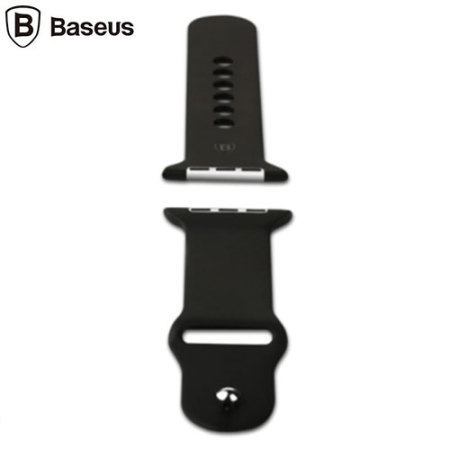 Bracelet Apple Watch 2 / 1 42mm Sport Silicone Baseus - Noire