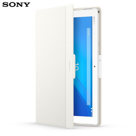 Official Sony Xperia Z4 Tablet Style Cover Stand Case White