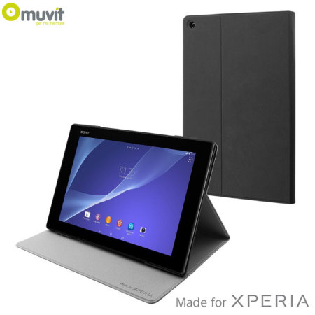 Funda soporte Muvit para Sony Xperia Z4 Tablet - Negra