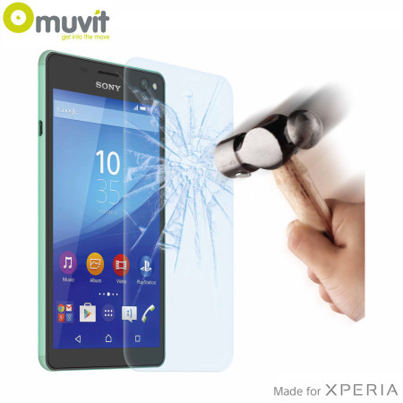 Muvit Tempered Glass Sony Xperia C4 Screen Protector
