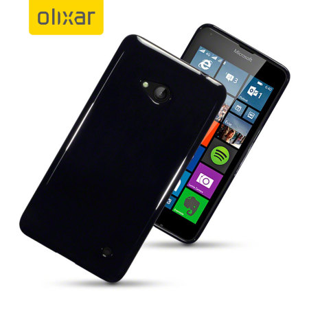 FlexiShield Microsoft Lumia 640 Gel Case - Black