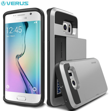 Verus Damda Slide Samsung Galaxy S6 Edge Case - Satin Silver