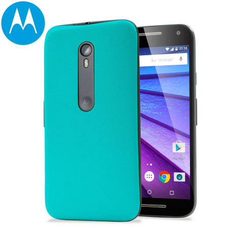 Gedachte protest katje Official Motorola Moto G 3rd Gen Shell Back Cover - Turquoise Reviews