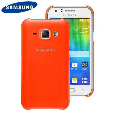Official Samsung Galaxy J1 2015 Protective Cover Case - Orange