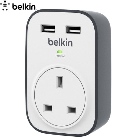 Belkin SurgeCube 2.4A Dual USB Mains Charger