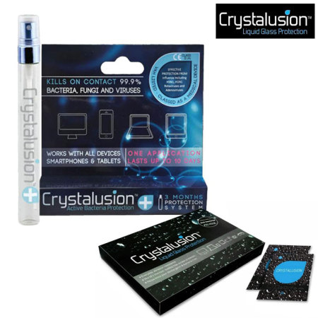 Crystalusion Anti-Bacteria Liquid Glass Screen Protection Pack