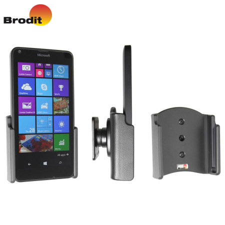 Brodit Passive Microsoft Lumia 640 In Car Holder with Tilt Swivel