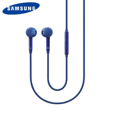 Official Samsung In-Ear Stereo Headset with Mic and Controls - Blue