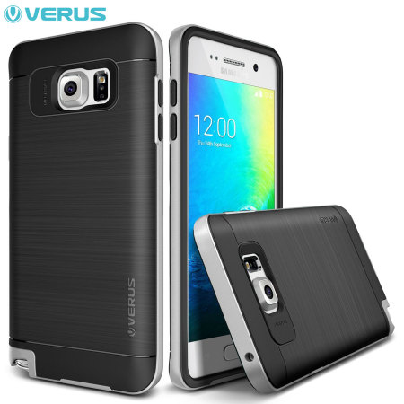 Verus High Pro Shield Series Samsung Galaxy Note 5 Case - Satin Silver