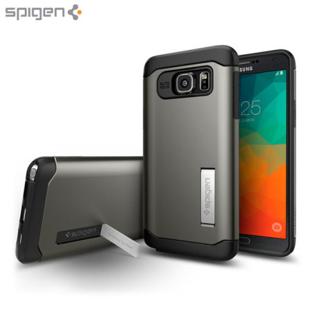 Spigen Slim Armor Samsung Galaxy Note 5 Case - Gunmetal