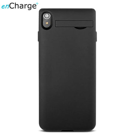 enCharge Power Jacket Sony Xperia Z3+ Battery Case 3500mAh - Black