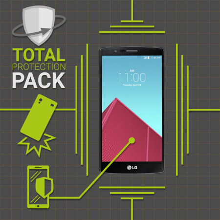 Olixar Total Protection LG G4 Ultra-Thin Case & Screen Protector Pack