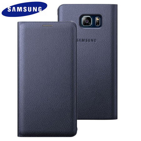 Official Samsung Galaxy Note 5 Wallet Case - Black Sapphire
