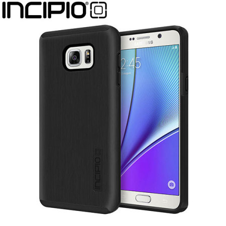 Incipio DualPro Shine Samsung Galaxy Note 5 Case - Black / Black