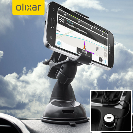 Olixar DriveTime Samsung Galaxy Core Prime Car Holder & Charger Pack