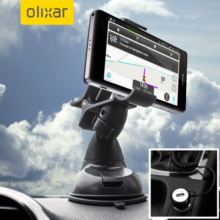 Olixar DriveTime Sony Xperia Z2 Car Holder & Charger Pack