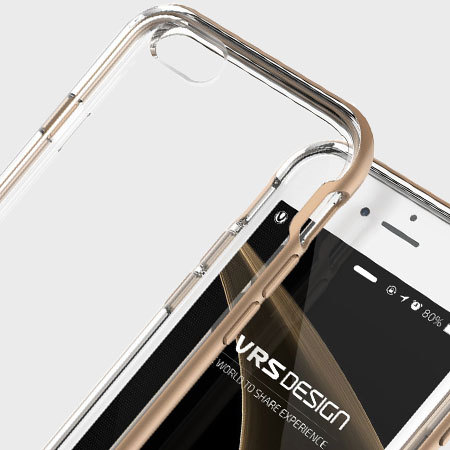 Verus Crystal Bumper iPhone 6S / 6 Case - Champagne Gold