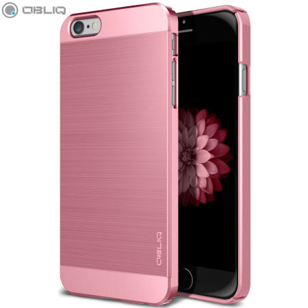 Obliq Slim Meta 6S Plus / 6 Plus Case Hülle Metallic Pink