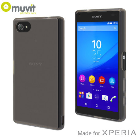 Muvit MFX MiniGel Sony Xperia Z5 Compact Case - Dark Smoke