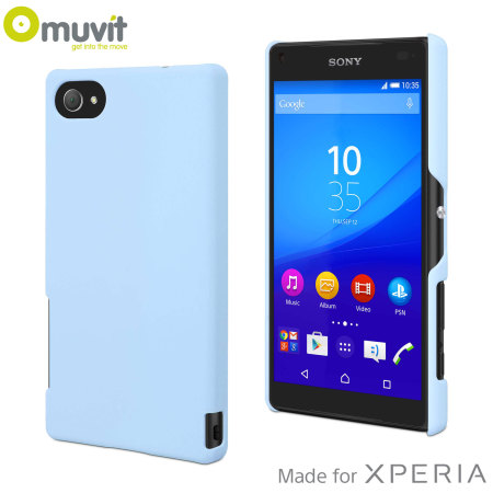 Muvit MFX Sony Xperia Z5 Compact Back Cover - Light Blue