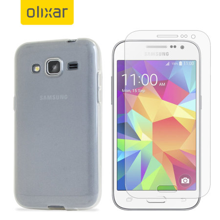 Olixar Total Protection Galaxy Core Prime Case & Screen Protector Pack