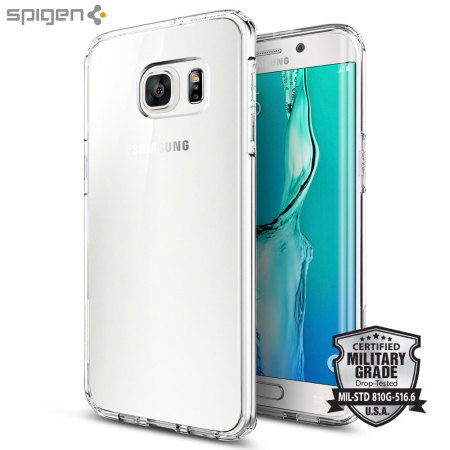 Monument onze Ook Spigen Ultra Hybrid Samsung Galaxy S6 Edge Plus Case - Kristal Helder