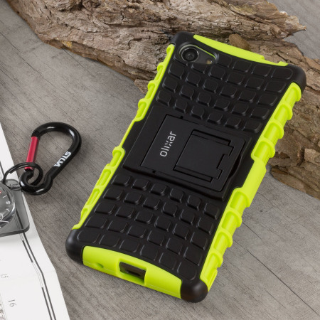 ArmourDillo Sony Xperia Z5 Compact Protective suojakotelo - Vihreä