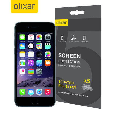 Olixar iPhone 6S Plus Screen Protector 5-in-1 Pack