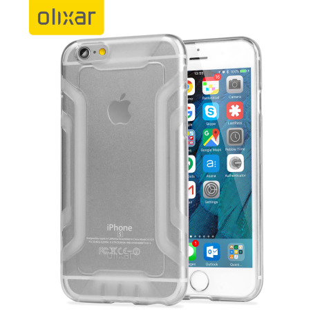 FlexiGrip iPhone 6S Plus / 6 Plus Gel Case - 100% Helder