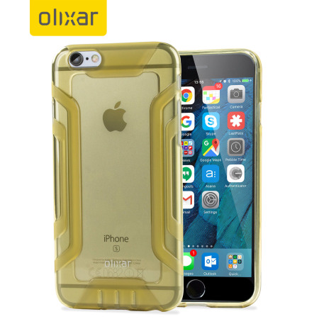 FlexiGrip iPhone 6S / 6 Gel Case - Gold