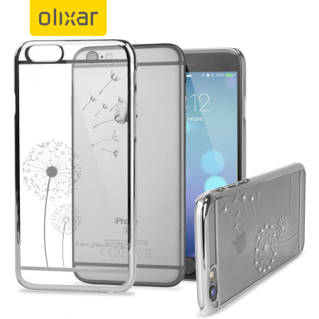 Olixar Dandelion iPhone Plus / 6 Plus Silver / Clear