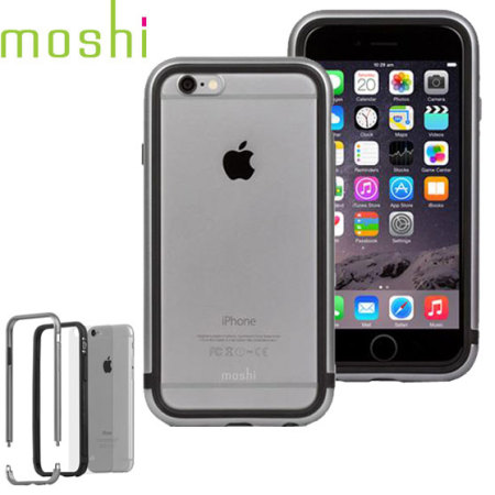 Bumper iPhone 6s Moshi iGlaze Luxe - Space Grey
