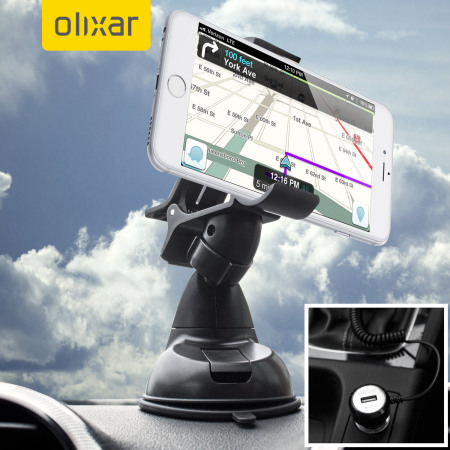 Olixar DriveTime iPhone 6S Car Holder & Charger Pack