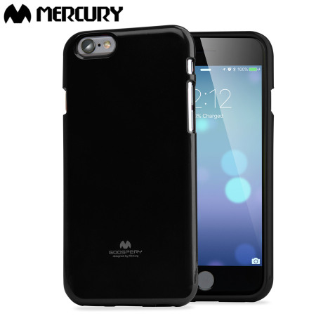 Funda iPhone 6S / 6 Mercury Goospery Jelly Gel - Negra