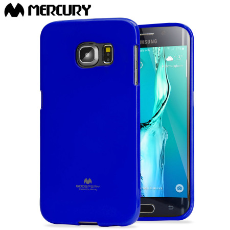 Coque Samsung Galaxy S6 Edge Plus Mercury Goospery Jelly - Bleue