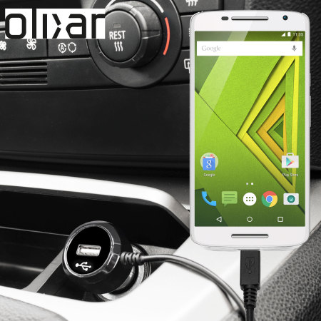 Olixar High Power Motorola Moto X Play Car Charger