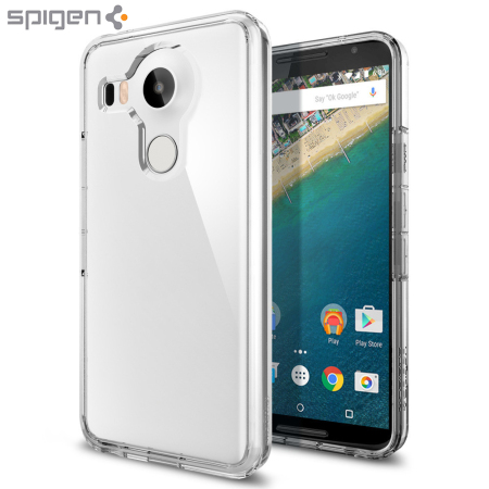 Coque Nexus 5X Spigen SGP Ultra Hybrid – Transparente