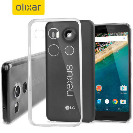FlexiShield Ultra-Thin Nexus 5X Gel Hülle in 100% Klar
